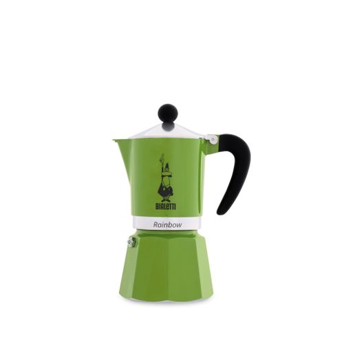 Moka Express Rainbow Verde 1 Tasse