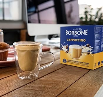 Borbone CAPPUCCIONE Boite 16 Capsules Compatibles Dolce Gusto