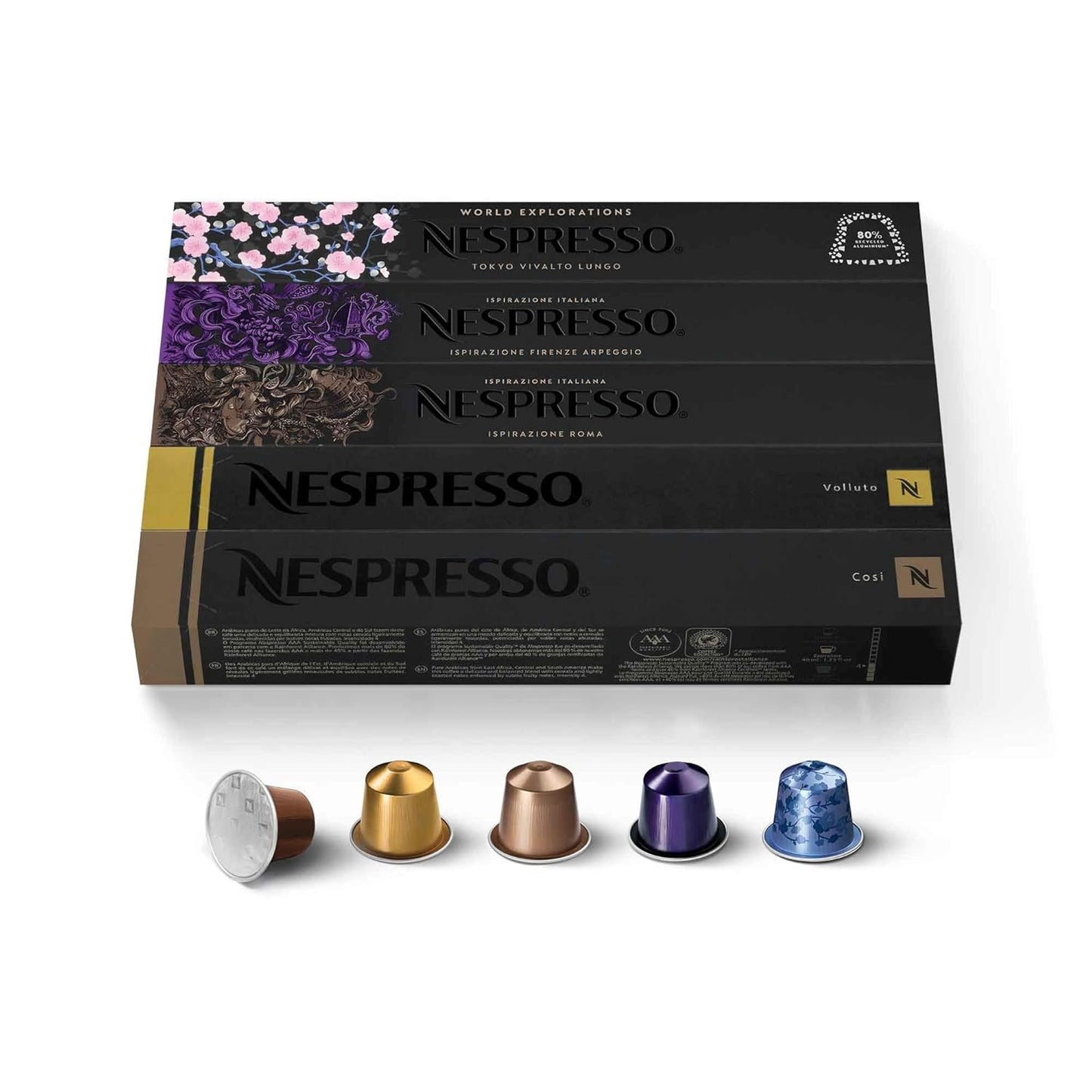Pack 50 Capsules Nespresso