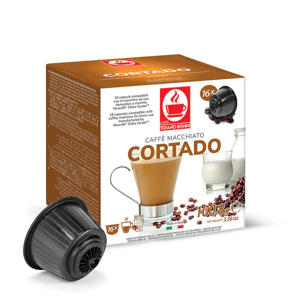 Bonini CORTADO - Compatible Dolce Gusto (16 capsules)