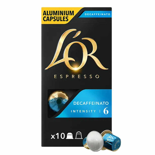 Café Capsule L'OR DECAF (Compatibles Nespresso)
