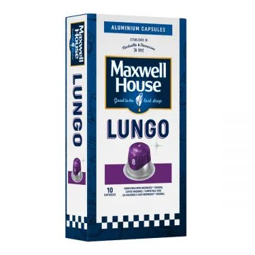 Café Capsule Max H Lungo-8 (Compatibles Nespresso)