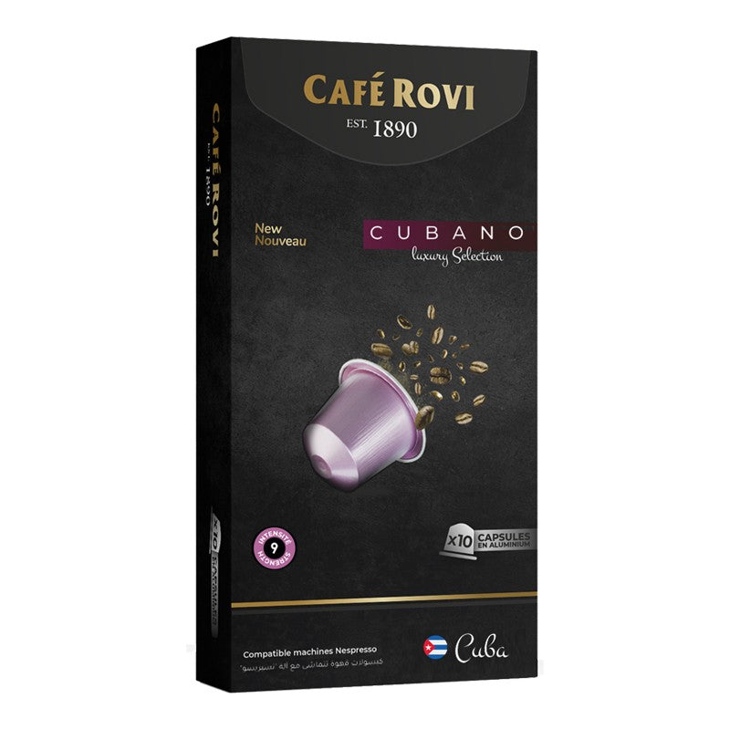Capsule Alu Cubano ROVI (Compatibles Nespresso)