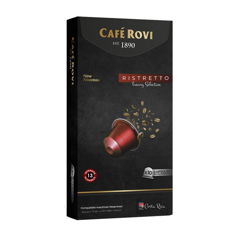 Capsule Alu Ristretto ROVI (Compatibles Nespresso)