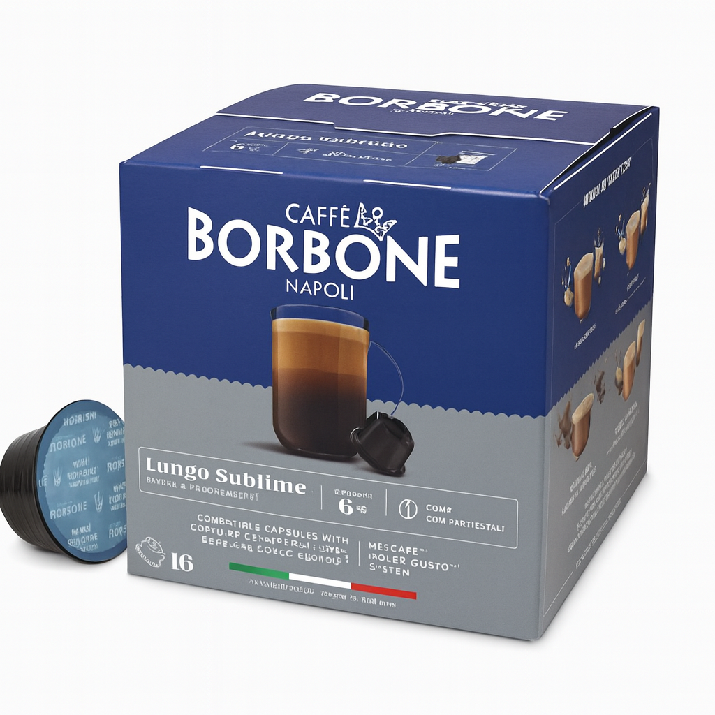 Borbone Lungo Sublime compatibles Dolce Gusto 16 Capsules