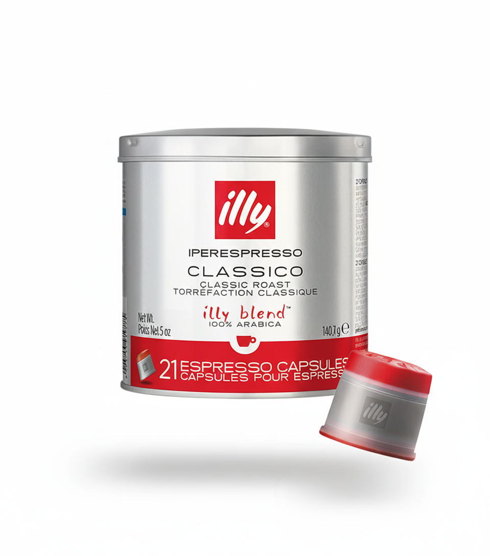Illy Iperespresso Moyen Boite de 21 capsules (Classico) Compatibles avec système Iperespresso