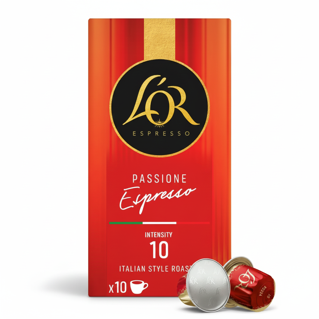 l'Or Ferrari Maranello 10 capsules compatibles Nepsresso