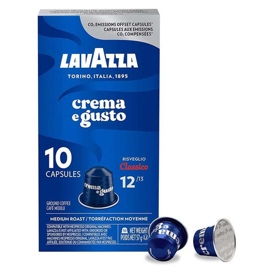 Lavazza Crema E Gusto Classico Capsules compatibles Nespresso