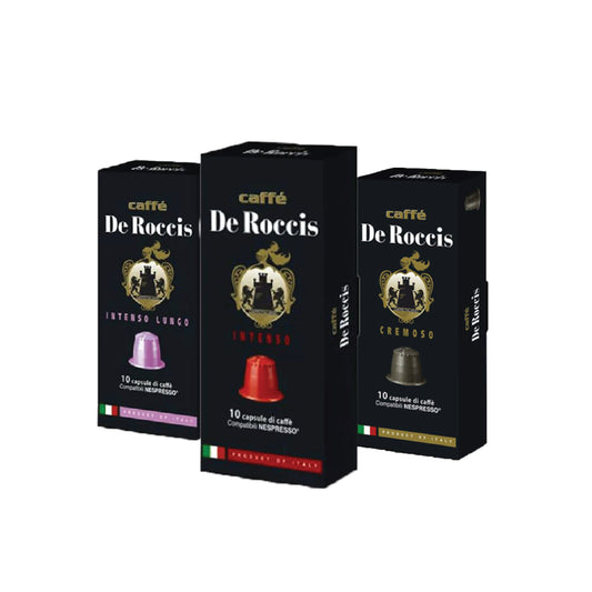 Pack de Roccis – 30 Capsules Compatibles Nespresso®