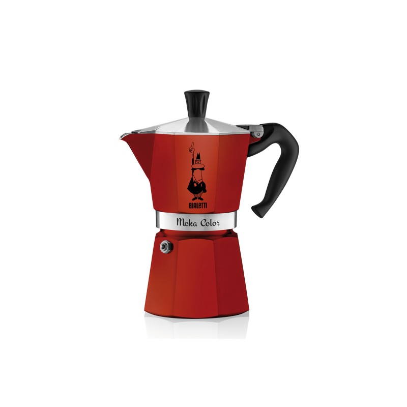 Moka Express 6 Tasses Rossa