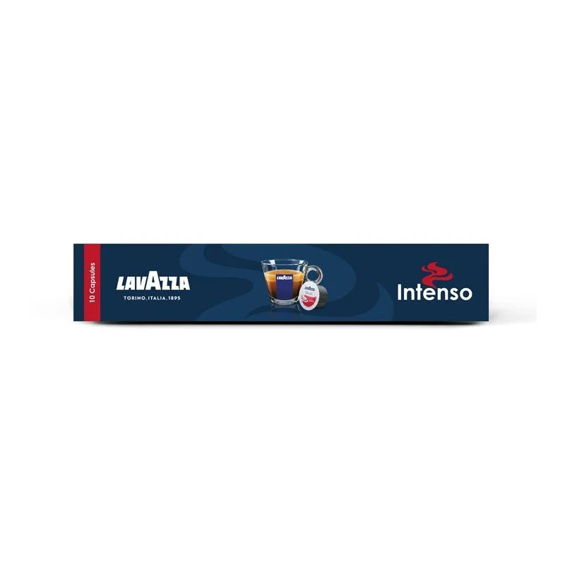 Lavazza INTENSO - Paquet de 10 capsules Compatible LAVAZZA BLUE