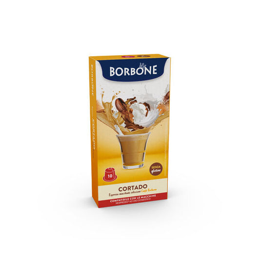 Capsules Borbone Cortado 10 capsules (Compatibles Nepsresso)