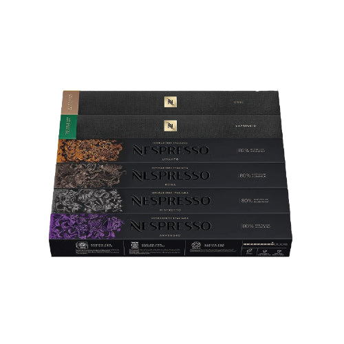 Pack 6 Paquets de Capsules Nespresso (60 Capsules)