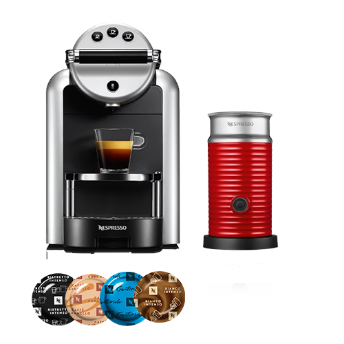 Bundle Professionnel Zenius – Machine + Aeroccino + 200 Pods