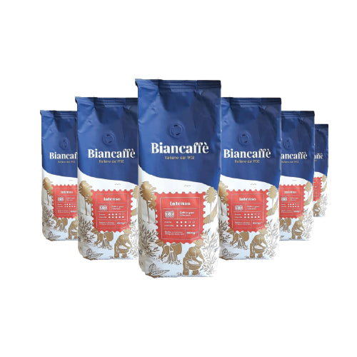 Pack 6kg Biancaffè Intenso en Grain
