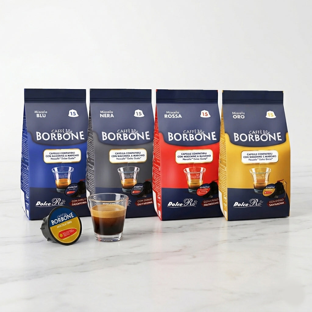 Pack 60 Capsules Caffè Borbone – Compatibles Dolce Gusto®