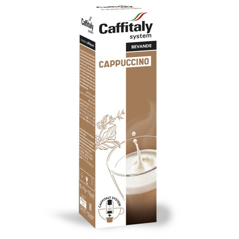 Caffitaly Cappuccino Box de 10 capsules de 11g (Compatibles Machine Caffitaly)