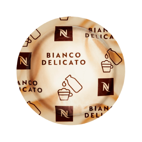 Pods Nespresso Bianco Delicato – Boîte de 50 Capsules