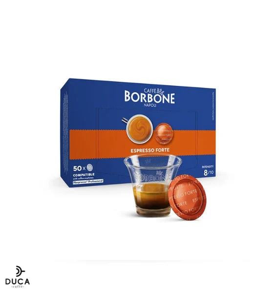 Pods Borbone Espresso Forte – 50 capsules compatibles Nespresso® Professionnel