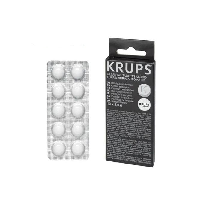 Tablette Nettoyante Krups ( Paquet de 10 Pastilles )