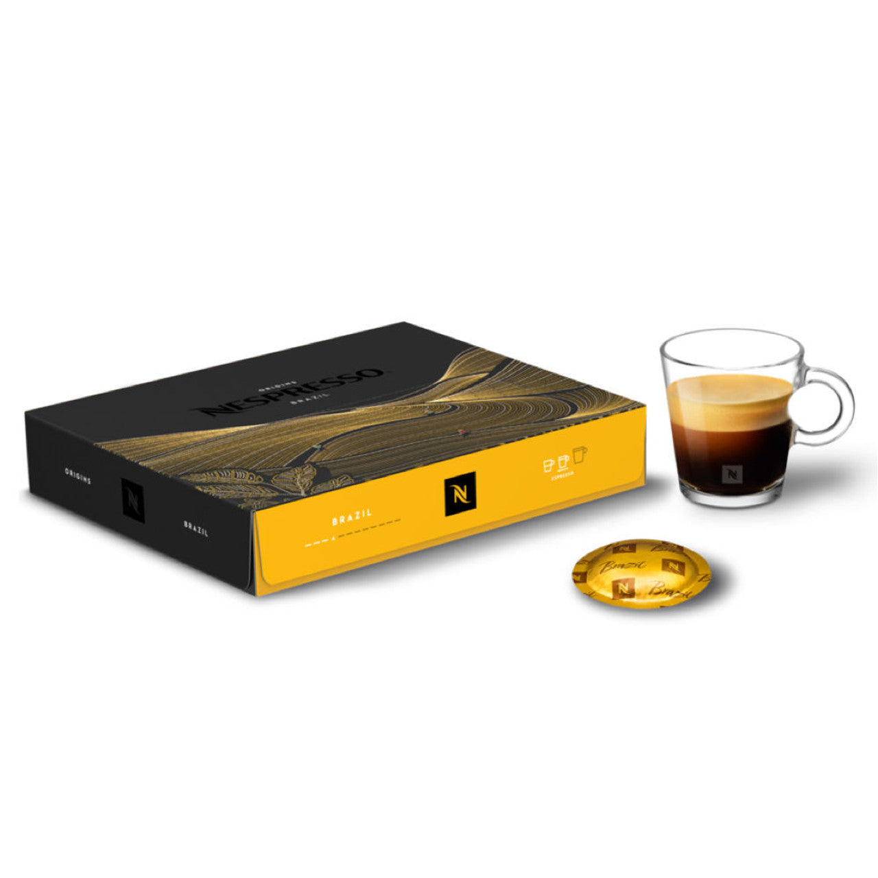 Pods Origin Brazil 50 Coffee Capsule Box