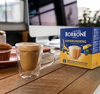Borbone Superginseng – 16 Capsules (Dolce Gusto® Compatibles)