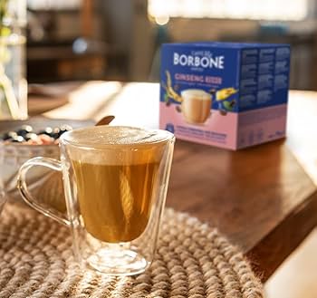 Borbone Ginseng Zero – 16 Capsules (Dolce Gusto® Compatibles)