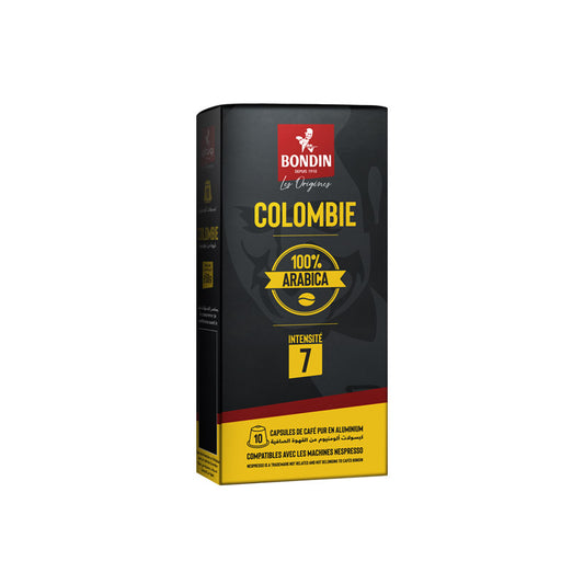 Capsules Bondin Colombie (10 Capsules Compatibles Nespresso)