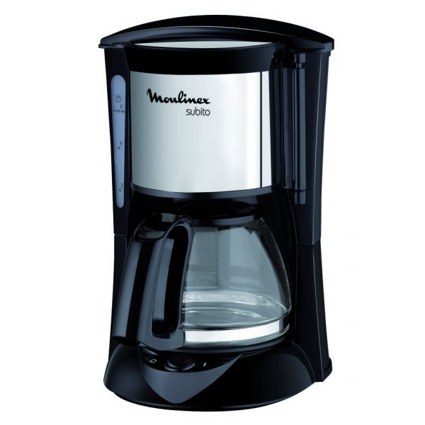 CAFETIERE SUBITO 6 TASSES 650W NOIR/INOX