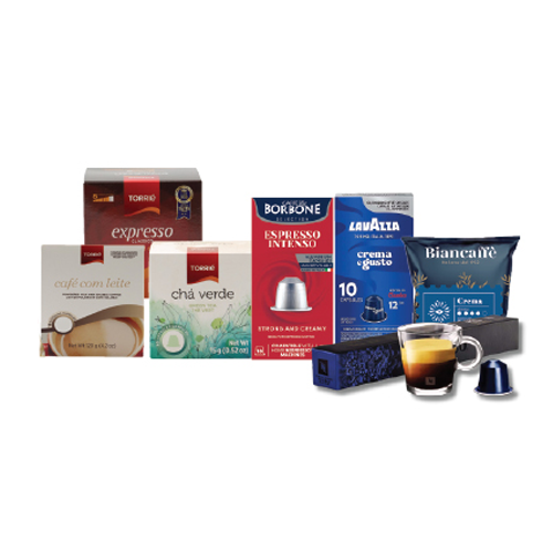 70 Capsules Compatibles Nespresso ( Lavazza - Nespresso - borbone - Biancaffè - Torriè )