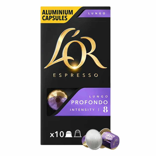 Café Capsule L'OR PROFONDO-8 (Compatibles Nespresso)