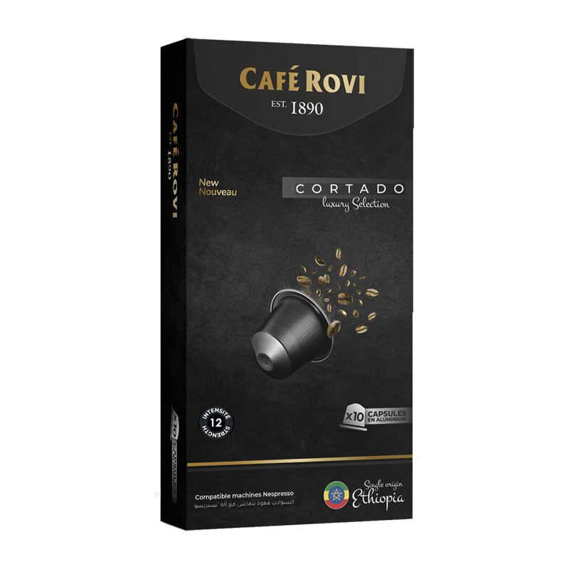 Capsule Alu Cortado ROVI (Compatibles Nespresso)