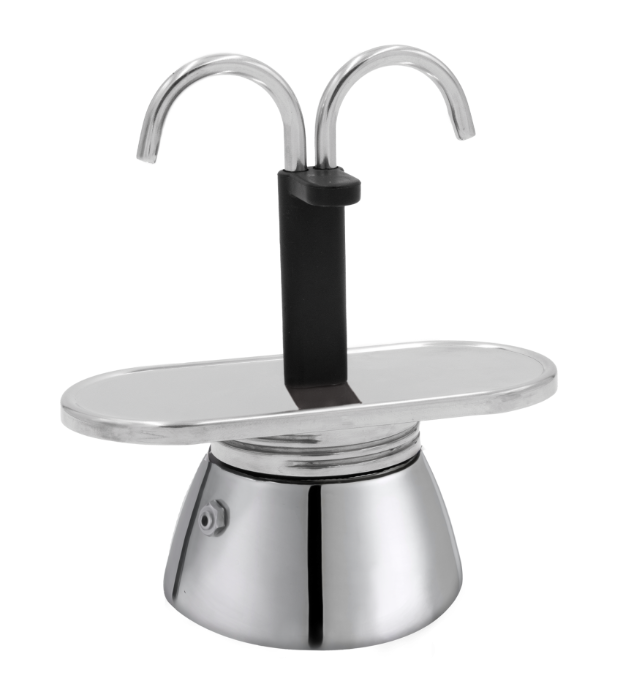 DOUBLE 2 CUPS INOX INDUCTION