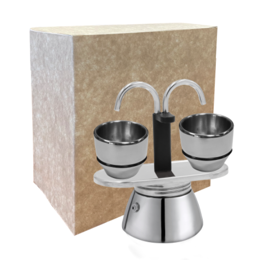 DOUBLE 2 CUPS INOX INDUCTION