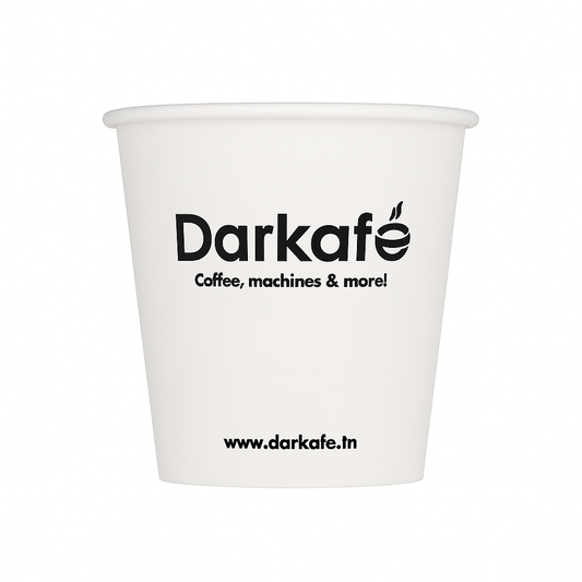 Gobelet carton personnalisé 19 cl – Darkafé ( carton de 1000 pièces )