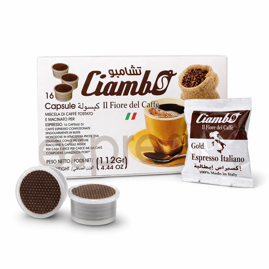 Ciambo Café Express Capsules compatibles Lavazza point – 16 pièces