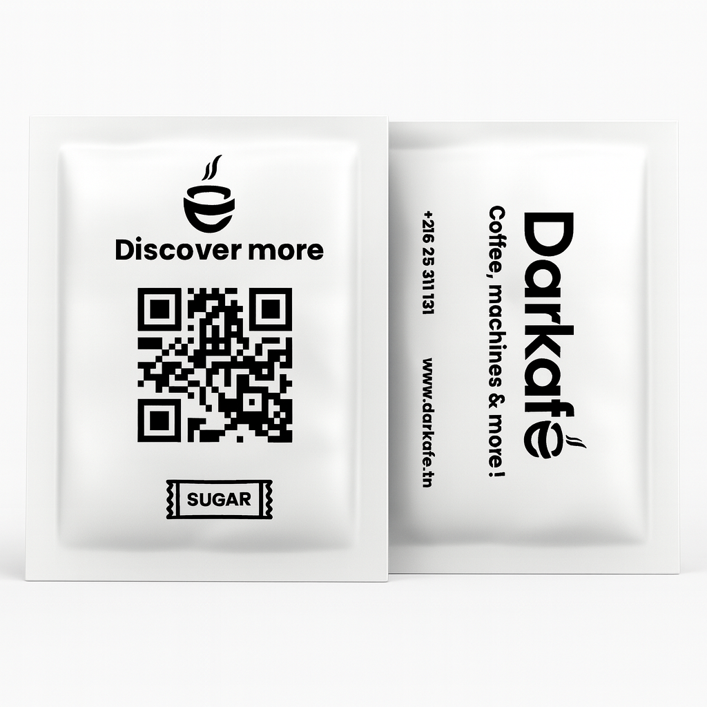 Sucre Blanc Darkafé – 200 Buchettes (1 kg)