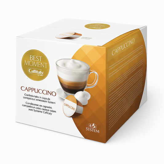 Caffitaly Cappuccino – 16 Capsules Compatibles Dolce Gusto®