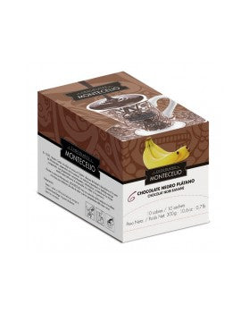 Chocolate negro banana split- Montecelio / 10 Sachets