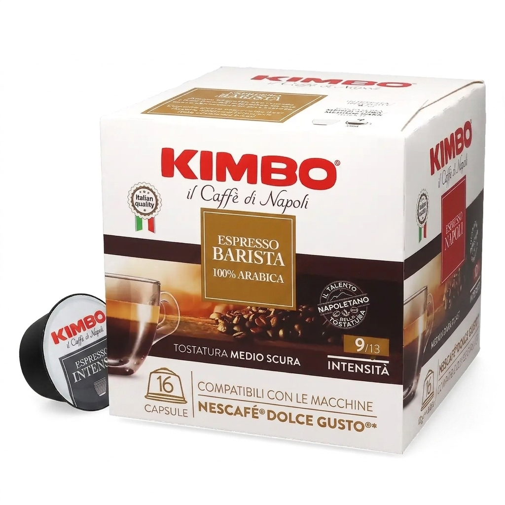 KIMBO Barista Dolce Gusto® – Boîte de 16 Capsules
