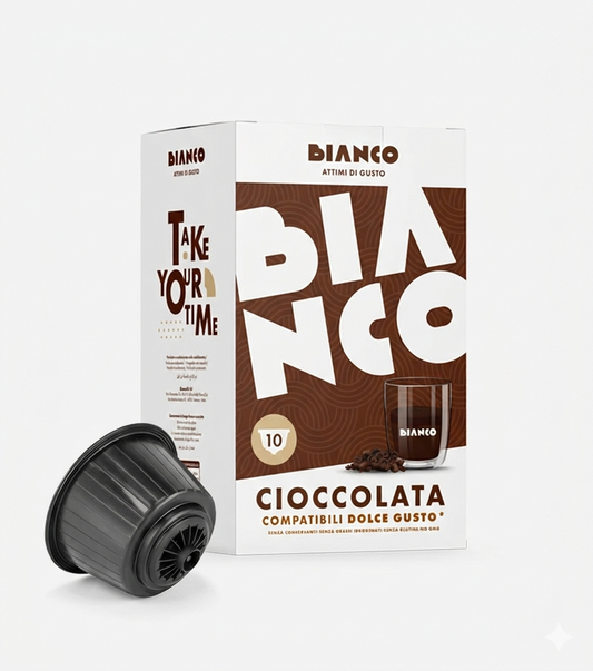 Bianco Chocolat - 10 capsules compatibles dolce gusto