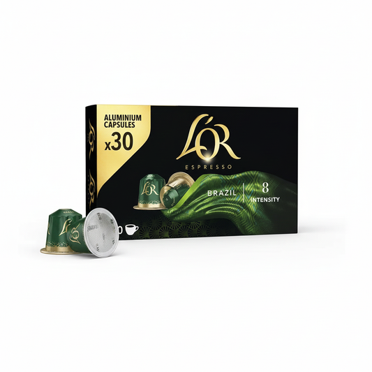 L'OR Espresso Brazil – 30 Capsules compatibles Nespresso