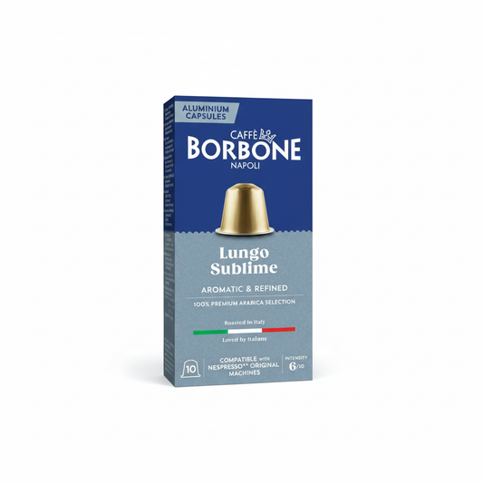 Borbone Lungo Sublime – 10 Capsules compatibles Nepresso