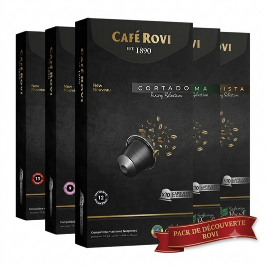 Pack 50 Capsules ROVI Compatibles Nespresso