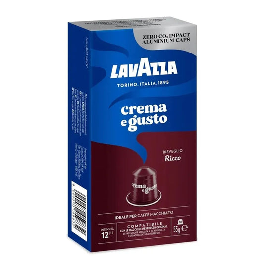 Lavzza Crema E Gusto Ricco Capsules compatibles Nespresso
