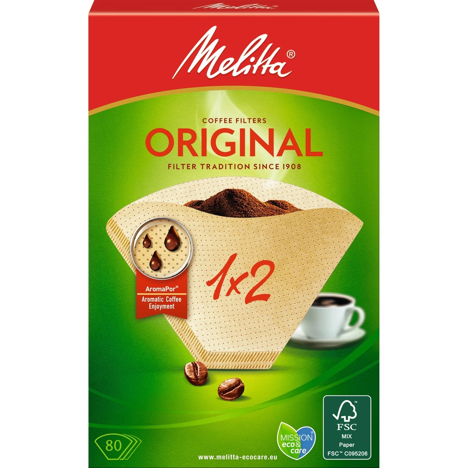 Melitta Filtre à café 1x2/40