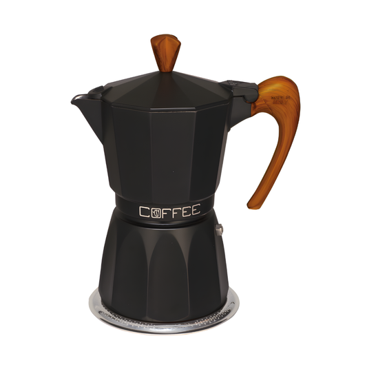FASHION WOOD BLACK 6 CUPS