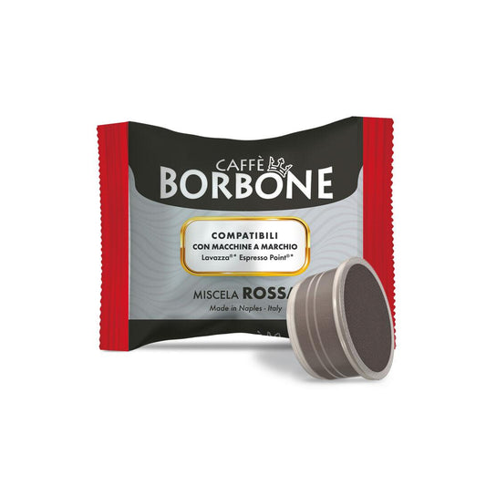 Borbone Miscela Rossa 100 Capsules (Compatibles Machine Lavazza Point)
