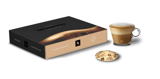 Pods Nespresso Bianco Delicato – Boîte de 50 Capsules