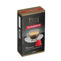 NeroNobile Classico – Boîte de 10 Capsules Compatibles Nespresso